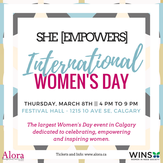 International Women's Day Calgary Events - Alora Boutique
