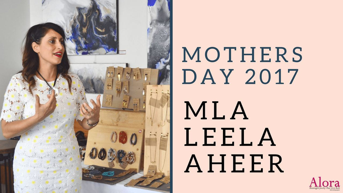 MLA Leela Aheer Addresses our Attendees - Mother's Day Brunch - Alora Boutique