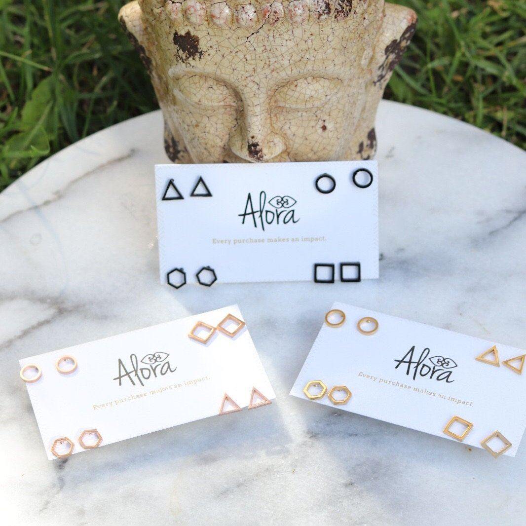 Stud Earring Sets - Alora Boutique