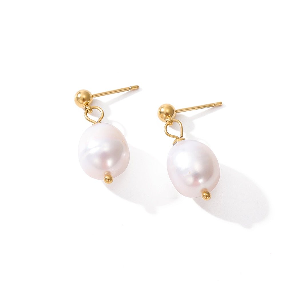 Angie Pearl Earrings - Alora Boutique