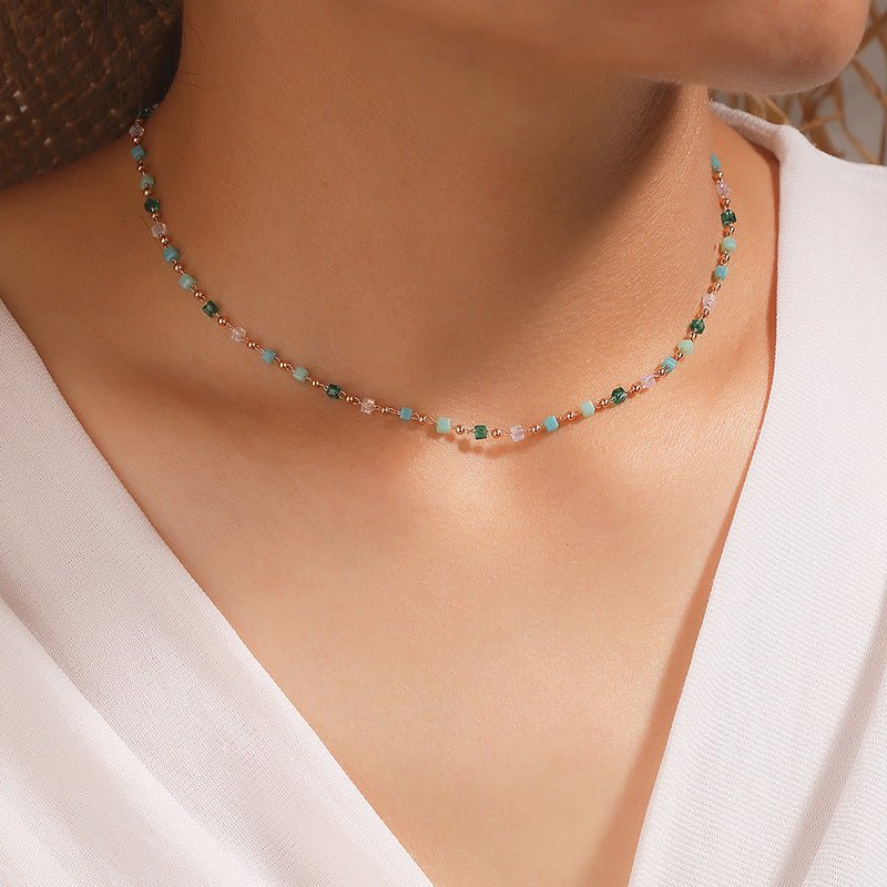 Jada Beaded Necklace - Alora Boutique