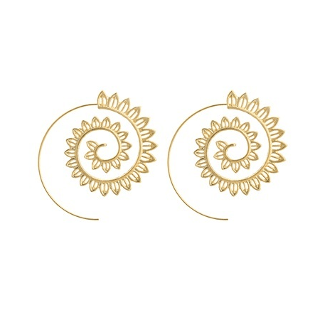 Karina Sprial Earrings - Alora Boutique