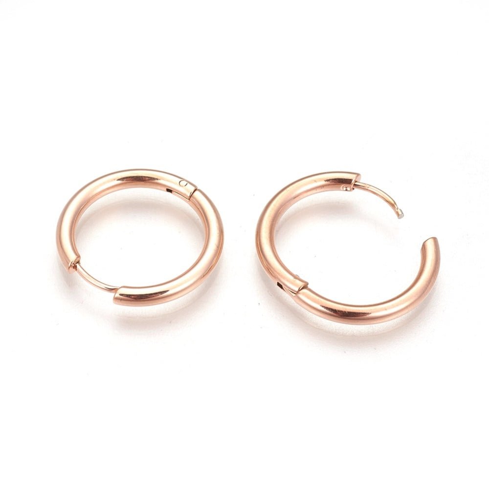 Kelly | Simple Huggie Hoop Earrings - Small - Alora Boutique
