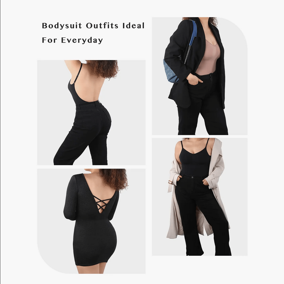 Low Back Seamless Bodysuit - Alora Boutique
